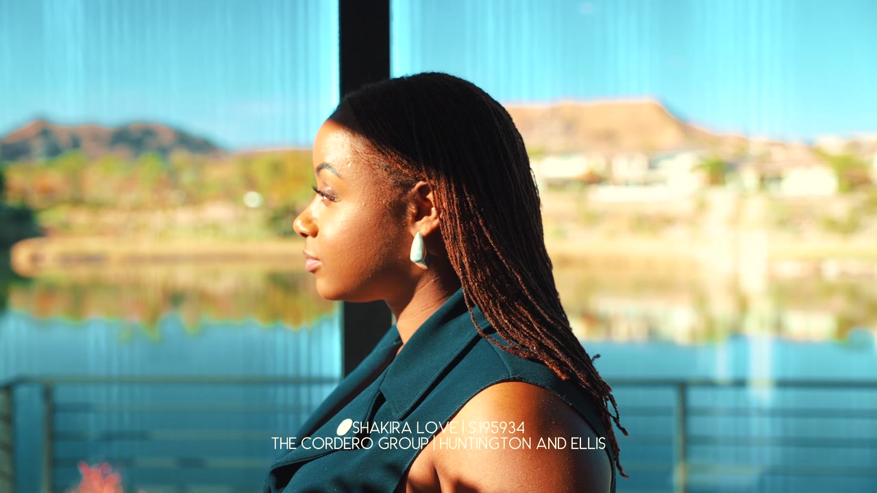 Frame from the Shakira Love Realty real-estate campaign film